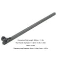 thumbnail image 2 of "300mm Aluminum Alloy Dial Indicator Extension Rod with 6mm/8mm Clamping Holes - Sturdy Rectangular Design for Precise Measurement Tools", 2 of 6