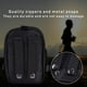 thumbnail image 5 of Riñonera deportiva táctica portátil para exteriores, multifuncional, duradera, unisex, color negro, 5 of 5