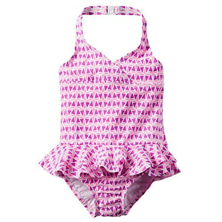 Carter's Little Girls' 1-piece Swimsuit (Toddler/Kid) (18 Months, Pink ...