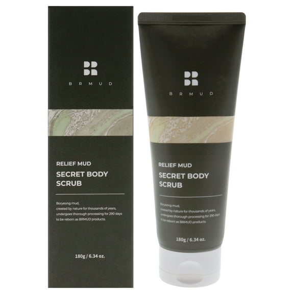 Relief Mud Secret Body Scrub by Brmud for Unisex - 6.34 oz Scrub