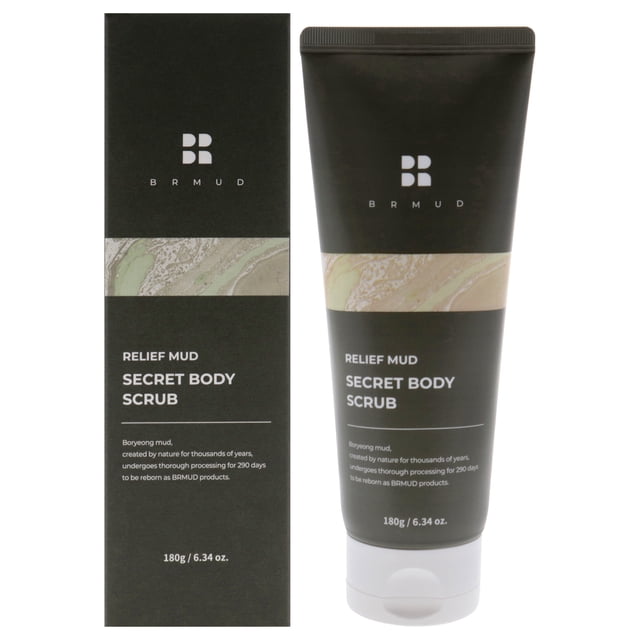Exfoliante corporal Relief Mud Secret de Brmud para unisex - 180 ml
