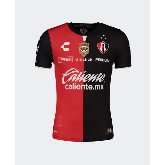 Jersey Charly Atlas Hombre Local Rojinegro 22/23 Parche Campeón/Futbol