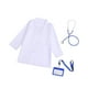 thumbnail image 2 of Disfraz de médico para niños, juego de simulación, disfraz, cosplay, recuerdos de fiesta, educativo 170 cm, 2 of 9