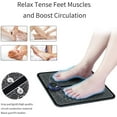 EMS Foot Massager USB Rechargeable Electric Foot Stimulator Massager, 6
