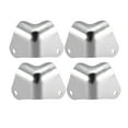 thumbnail image 1 of Unique Bargains Metal Box Corner Protectors Edge Guard Protector 28 x 28 x 24mm 4 pcs, 1 of 3