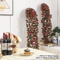 thumbnail image 2 of Rosa artificial roja Garland PONKING de 66 pies, 8 unidades, 2 of 9