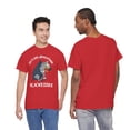 thumbnail image 2 of 2025 Ed's Big Adventure Tennessee Zebra Cartoon Unisex Heavy Cotton Tee-KAzebra5001-Cardinal Red-S, 2 of 4