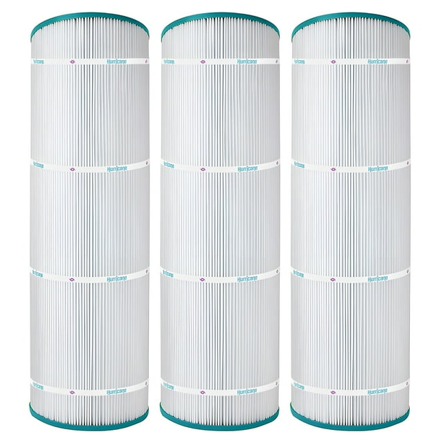 Hurricane Replacement Spa Filter Cartridge for PA175 and Unicel C-8417, 3 Pack