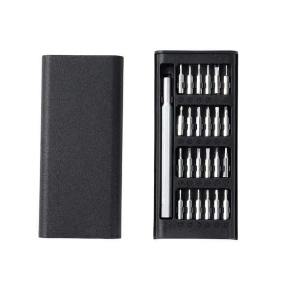 T-HOTLYST 24Piece Small Precisions Magnetic Screwdriver Set for Mobile Devices and Gadgets Repair Tools with Carrying Storage Case