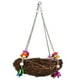 thumbnail image 5 of Juguete para loros Bling Bling columpio colgante nido de pájaro con Campanas, 5 of 11