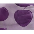 thumbnail image 4 of oneOone Georgette Viscose Light Purple Fabric Fruits Craft Projects Decor Fabric Printed By The Yard 42 Inch Wide, 4 of 4