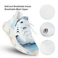 thumbnail image 3 of Cute Penguin Blue Walking Shoes for Men Woman Lightweight Tennis Fashion Elastic Sports Shoes Cushion Basketball Shoes, 3 of 7