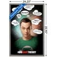 thumbnail image 3 of The Big Bang Theory - Quotes Wall Poster, 22.375" x 34", Framed, 3 of 3