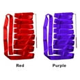 thumbnail image 4 of 2pcs Artistic Baton 2m Long Party Toys Rhythmic Gymnastics Training Red Purple Dance Ribbons Talent Shows., 4 of 7