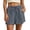 D449/Grey, variant on Afdoent Shorts For Women Casual Summer Solid Color Double Layer Shorts With Pocket Loose Fit Elastic Waist Breathable Lightweight Beach Vacation Clothes