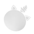 thumbnail image 4 of Mobutofu 1 Set Reflective Mirror Decor Acrylic Wall Mirror for Bedroom Living Room, 4 of 8