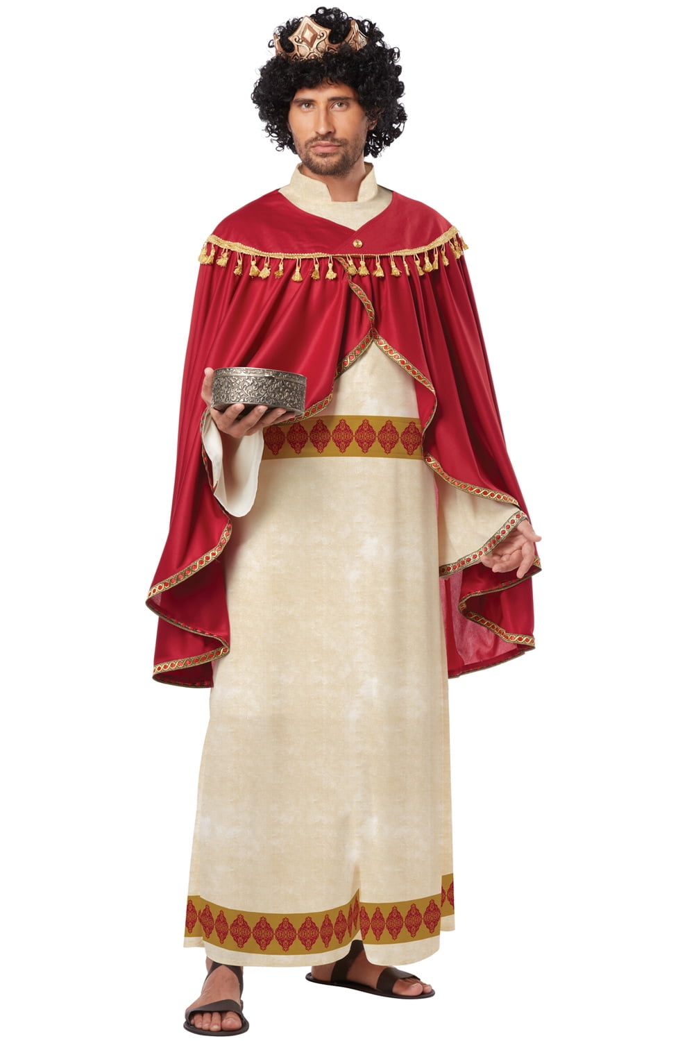 California Costumes Boys Melchior Of Persia Child Costume - Robe, Cape & Crown Set