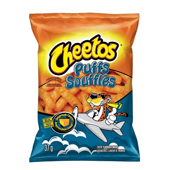 Cheetos Cheddar Cheese Puffs 37g (1.3 oz) Snack Bag