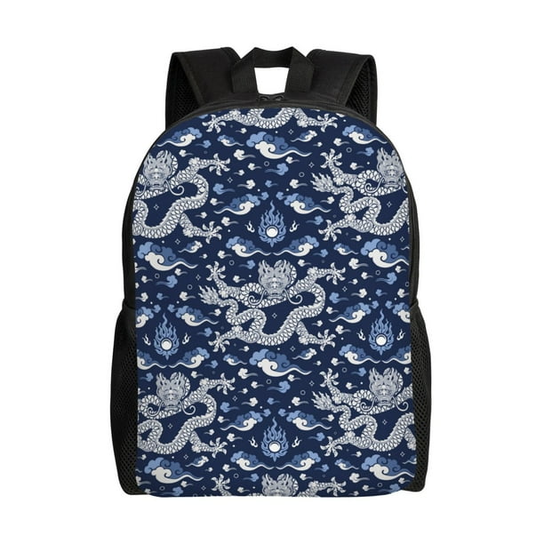 Fotbe Dragon Mochila de Viaje para Laptop, Mochila Ejecutiva Delgada y Resistente 15.6"