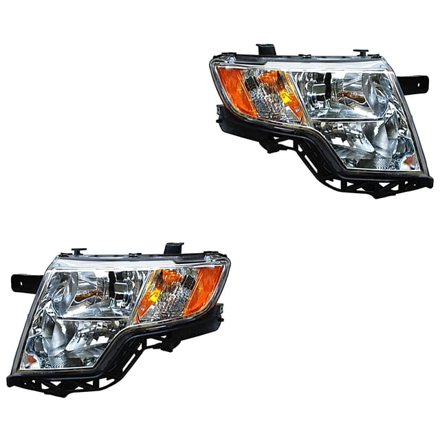 Par de Faros Edge 2007 A 2010 Ford TYC .