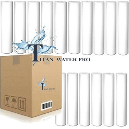 16 PCS REVERSE OSMOSIS WATER SEDIMENT Filters 25 MICRON - fits standard 10" hsng