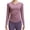 Dark Purple, variant on jiaxiM 2 Piece Workout Sets For Women Long Sleeve V Neck Yoga Tops & High Waist Leggings, for Home Workout & Outdoor Running