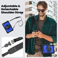 thumbnail image 7 of Case for Lenovo Tab M8 (HD/FHD/Smart) 2019/2021 3rd/2nd Gen with Screen Protector, 360 Degree Rotating Kickstand Hand Strap Heavy Duty Shockproof Cover with Shoulder Strap, Dark Blue PC, 7 of 7
