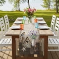 thumbnail image 4 of Table Runners 90 Inches Long Dress Scarves, Vintage Flowers Farmhouse Coffee/Dining/Kitchen Table Runner for Living Room, Birds Retro Art Elegant Farmhouse 13x90 Inch, 4 of 9