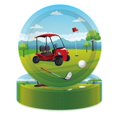 thumbnail image 1 of Golf Party Plates Set - 9" Round Disposable Paper Plates for Celebrations, Festivals, and Events - Perfect Tableware for Golf-Themed Gatherings (24 pcs), 1 of 5