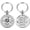 Cancer, variant on Zodiac Keychain - 12 Constellations Birthday Gifts for Men Women - Virgo Libra Scorpio Sagittarius Bday Keyring