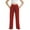 Red, variant on Fengactive Little Girls Wide Leg Lounge Pants Casual Loose Elastic Waisted Daily Trousers for Girls