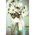 thumbnail image 2 of Peck, Gail 17x24 White Modern Wood Framed Museum Art Print Titled - Smile Flowers, 2 of 4