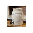 thumbnail image 2 of Blue Stripe Stoneware Water Cooler and Vinegar Crock, 2 of 7