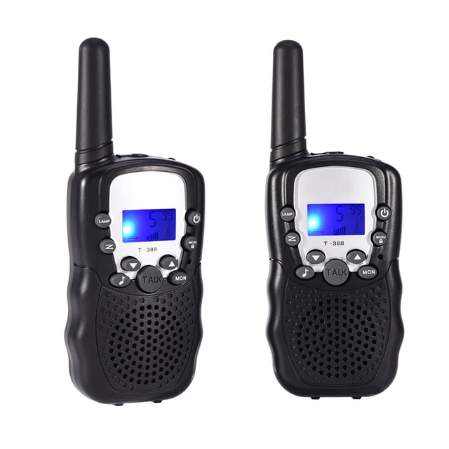 Walkie Talkie Bling Bling 2 piezas alcance de 3 km multiparlante con Clip para cinturón