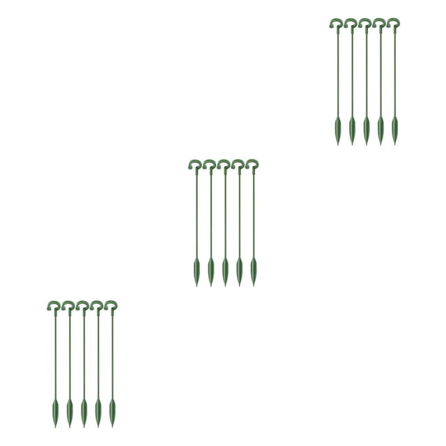 Inteprter 5X varilla de soporte soporte para plantas plásticos reutilizables suministros de jardín de larga duración Type1 NO1