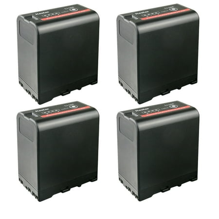 Kastar 4-Pack BP-U60 Battery 14.4V 5800mAh Replacement for Sony PMW-150P PMW-160 PMW-200 PMW-300 PMW-300K1 PMW-EX1 PMW-EX1R PMW-EX3 PMW-EX3R PMW-EX160 PMW-EX260 PMW-EX280 Camera