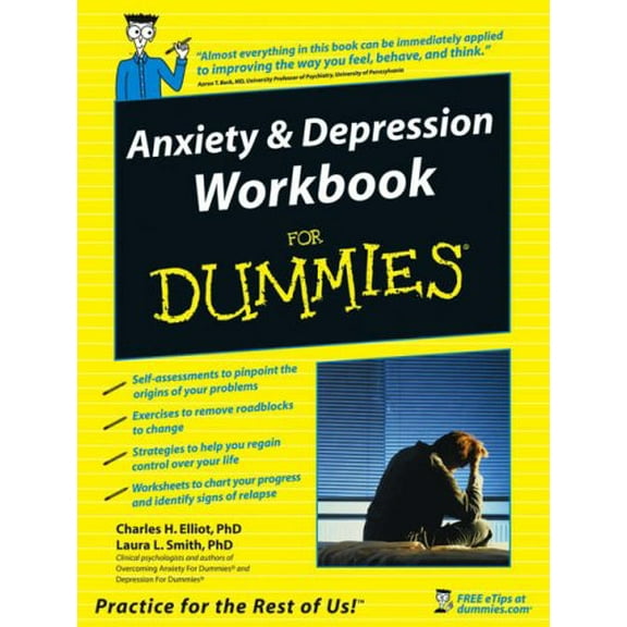 Pre-Owned Anxiety and Depression Workbook for Dummies (US Edition) Paperback