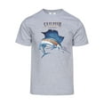 thumbnail image 1 of Gravity Trading T-Shirt à Manches Courtes pour Homme - Gris Chiné - 2XL, 1 of 1
