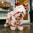 thumbnail image 4 of TIELUTT This Raincoat with A Heart Pattern Is Suitable For Small and Medium Sized and Small Dog Coat and Booties Flotation Devices for Dogs Dog Life Jackets for Small Dogs Jackets for Dogs Earphones, 4 of 7