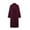 Wine, variant on Winter Jacket Women Sevevn Women's Big Notch Lapel Single Breasted Mid-Long Wool Blend Coat