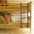 thumbnail image 4 of 4-Step Safety Ladder Portable 49'' Tall Bunk Bed Ladder Wall Mounted Step Ladder 200kg, 4 of 16