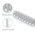 thumbnail image 4 of Zootealy Pet Bathing Pressure Boost Shower Head Massaging Comb for Dogs, 2-in-1 Shower Tool with Sprayer + Hose + Adapter, ABS Material, White Color, 1.7cm Interface, Compact Design, Lightweight -, 4 of 5