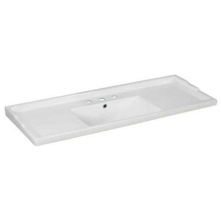 American Imaginations Roxy Ceramic 48 Single Bathroom Vanity Top American Imaginations This On Opens A Dialog That Displays Additional Images For Product With The Option To Zoom In Or Out