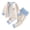B3-Blue, variant on CAUYDY Newborn Boys Sleepwear Baby Clothes for Boy Fall Winter Long Sleeved Tee Shirt Elastic Pants Cute Set Preemie Pajamas Infant Outfits 0-3M 6-9M 1T Sizes 9-12 Months,Khaki