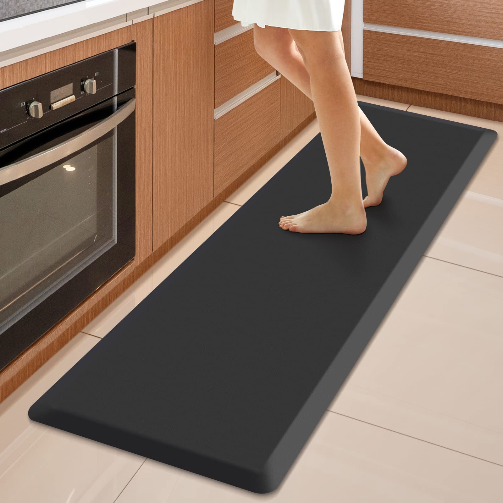 Kitchen Floor Mat Cushioned Kitchen Rug,Waterproof Kitchen Mats and