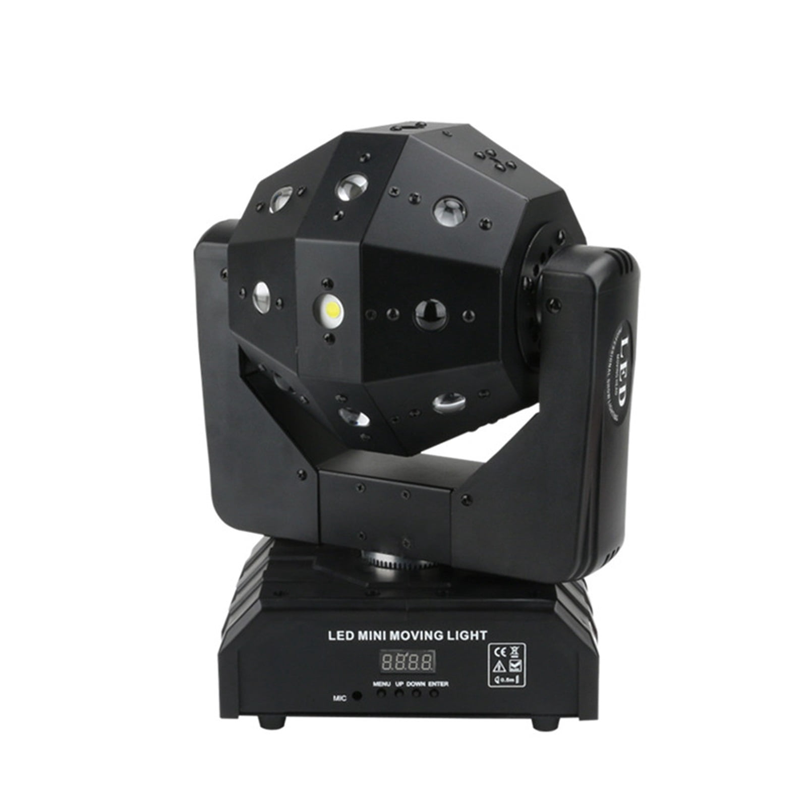 Professional DJ Disco Ball Lights LED Beam Strobe 3in1 Moving Head Football Light Nightclub Party Show Stage Lighting ,Easy to Install