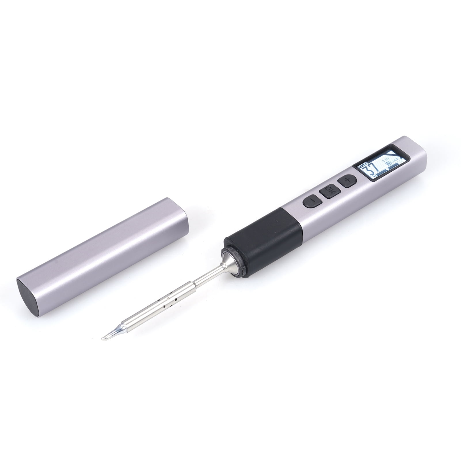 High 100W Portable Soldering Iron Kit Electric Soldering Fast To Heat OLED Screen Design And Intelligent Sleep Mode Iron Pen Tool For Electronics  Repair