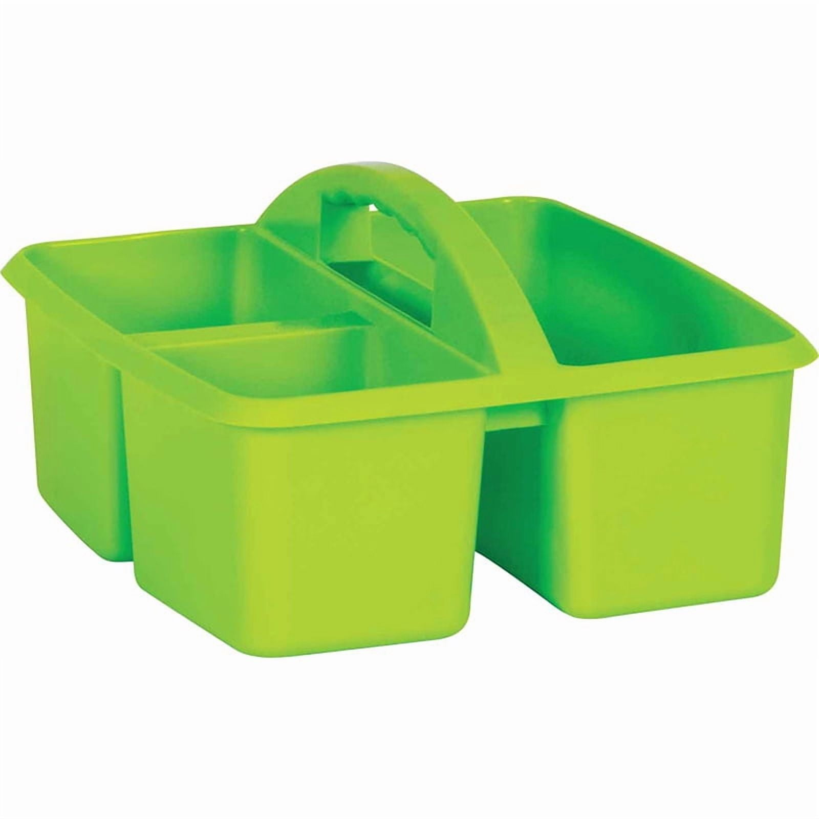 Lime Green Plastic Storage Caddy [TCR20905]