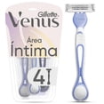 thumbnail image 1 of Rastrillo para Mujer Gillette Venus Íntima para Depilar la Zona Íntima 4 pzas, 1 of 5