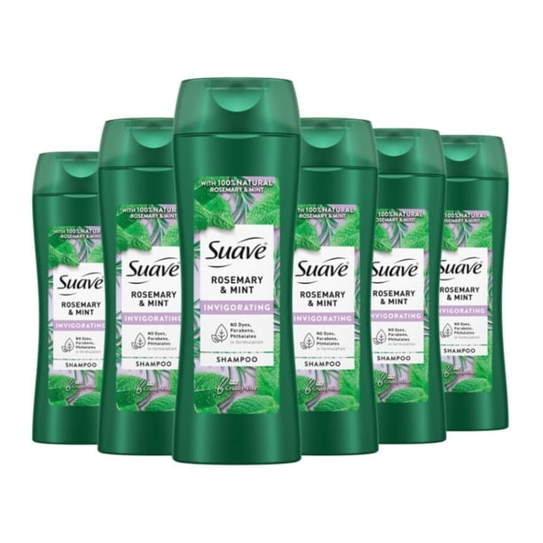 Suave Professionals Shampoo, Rosemary + Mint, 12.6 oz (Pack of 6)